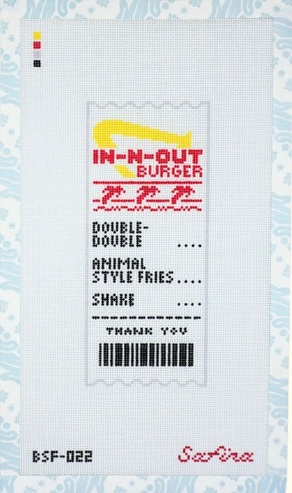 In-N-Out Receipt (18 Mesh)